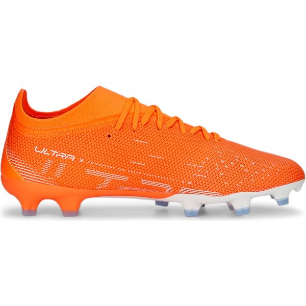 Buty piłkarskie korki Ultra Match FG/AG Puma - pomarańczowe