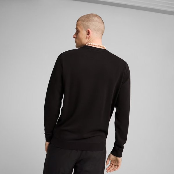 Bluza męska Essentials No.1 Logo Crew Puma - black
