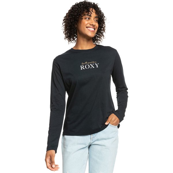 Longsleeve damski Im From The Atl Tees Roxy - Anthracite