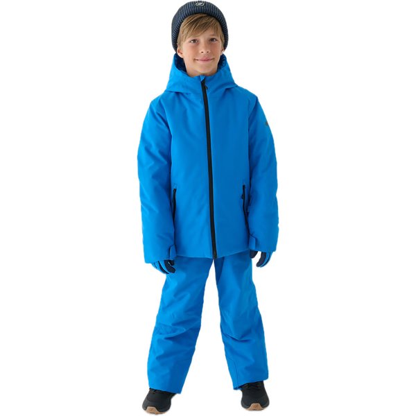 Kurtka narciarska chłopięca TTJAM532 4F - niebieski