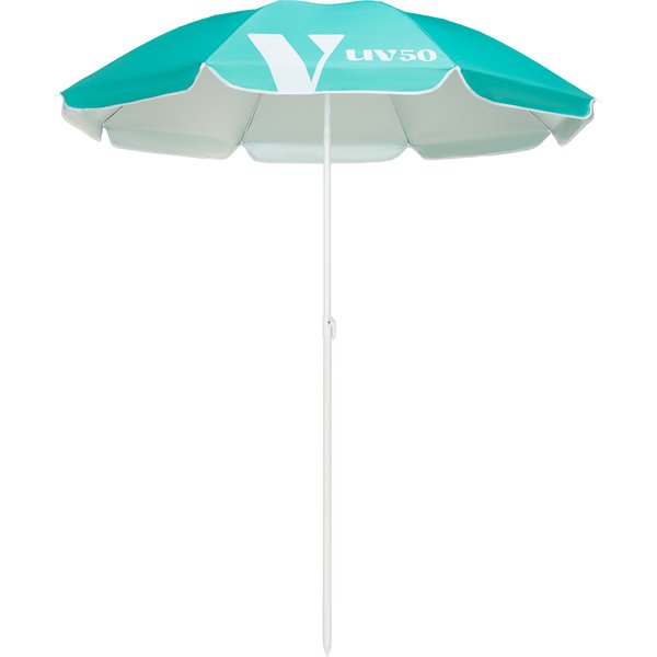 Parasol plażowy łamany Ombra 200cm Luverno - turkusowy