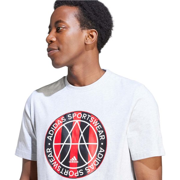 Koszulka męska Tiro Emblem Graphic Adidas - biała