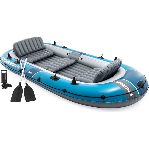 Ponton Excursion 5 z wyposażeniem 366x168x43cm Intex