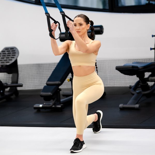 Zestaw taśm do ćwiczeń Pro Gymtek - niebieski