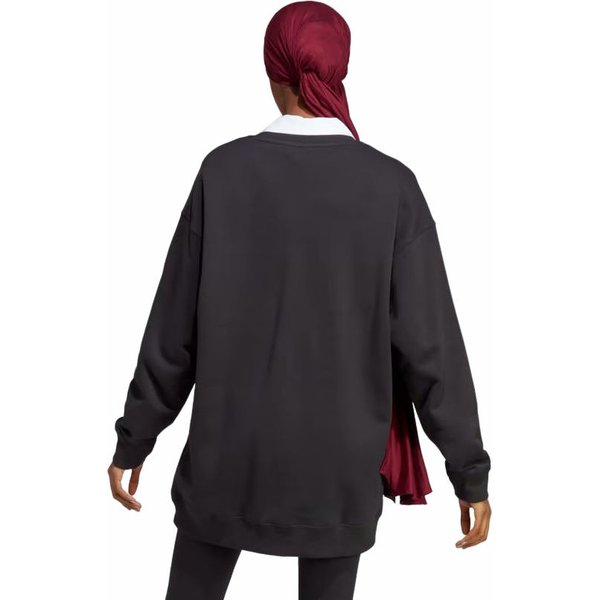 Bluza damska Essential Big Logo Adidas - czarna