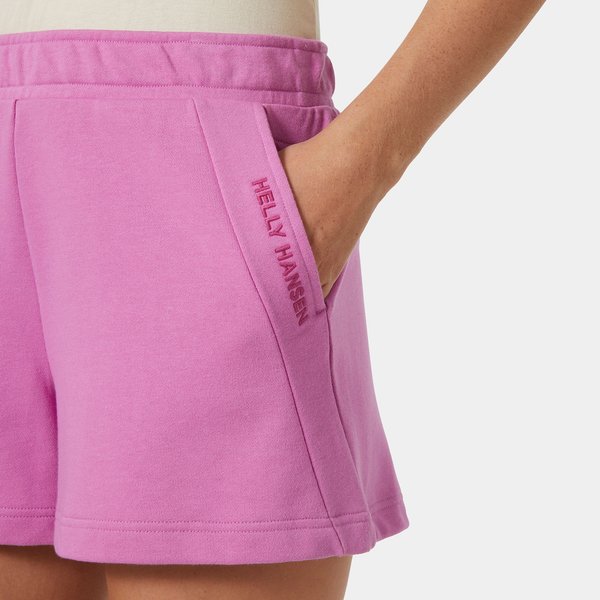Spodenki damskie Core Sweat Shorts Helly Hansen - meta pink