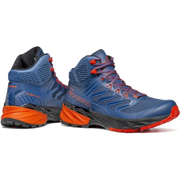 Buty trekkingowe Rush Mid GTX Scarpa - Blue-Fiesta
