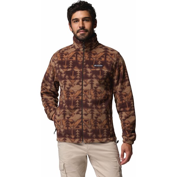 Polar męski Steens Mountain Printed Columbia - tobacco sketchu