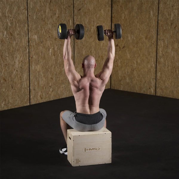 Skrzynia plyometryczna drewniana, crossfit DSCO4 HMS