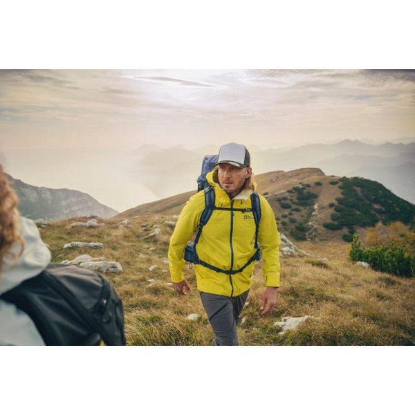 Kurtka męska Highest Peak 3L Jack Wolfskin - firefly