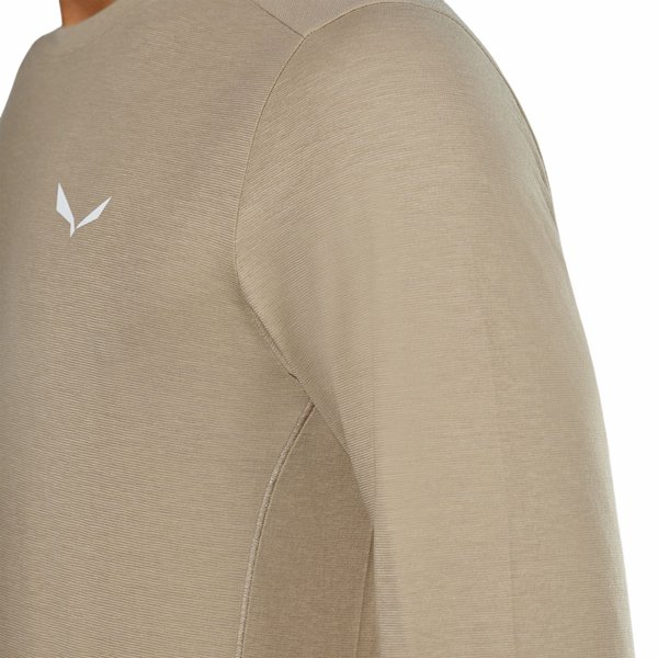 Longsleeve męski Puez Dry Salewa - black out