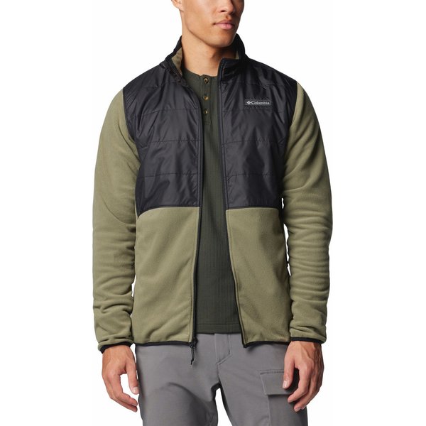 Polar męski Basin Butte Full Zip Fleece II Columbia - Stone Green/Black
