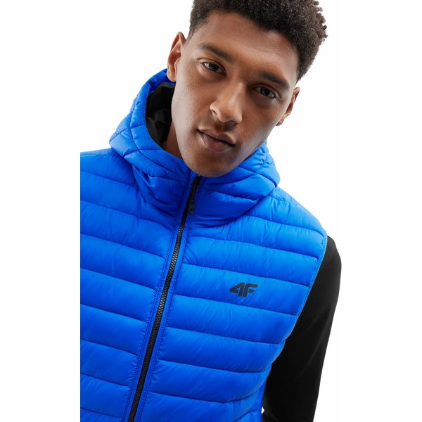 Kamizelka męska 4FAW23TVESM063 4F - kobalt