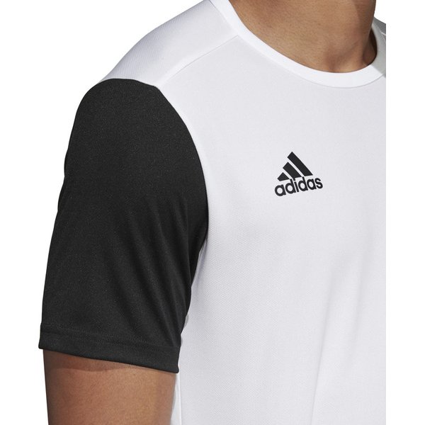 Koszulka juniorska Estro 19 Adidas - biały/czarny