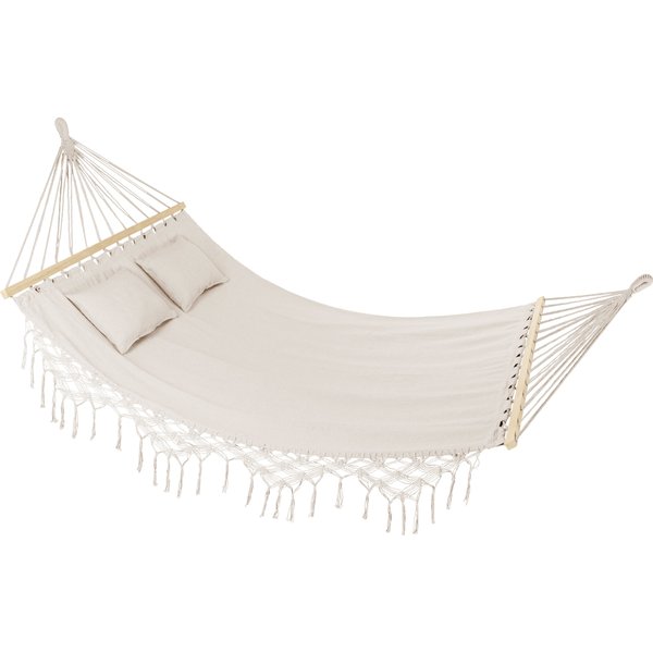 Hamak dwuosobowy Boho Outtec - beżowy