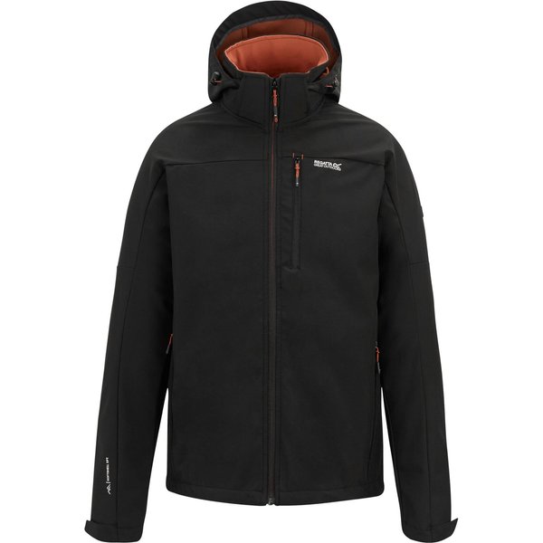 Softshell męski Arana Regatta - black /brick
