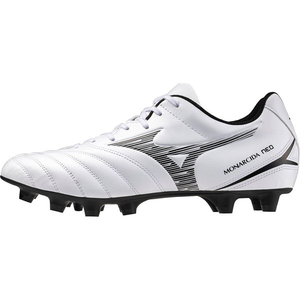 Buty piłkarskie, korki Monarcida Neo III Select MD Mizuno - White/Black
