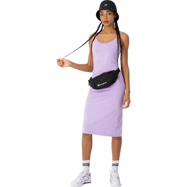 Sukienka damska Light Cotton Jersey Regular Legacy 23 Champion - fioletowa