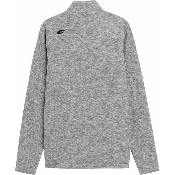 Polar męski 4FAW23TFLEM120 4F - chłodny jasny szary melanż