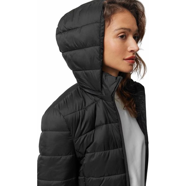 Płaszcz puchowy damski OTHAW23TDJAF287 Outhorn - głęboka czerń