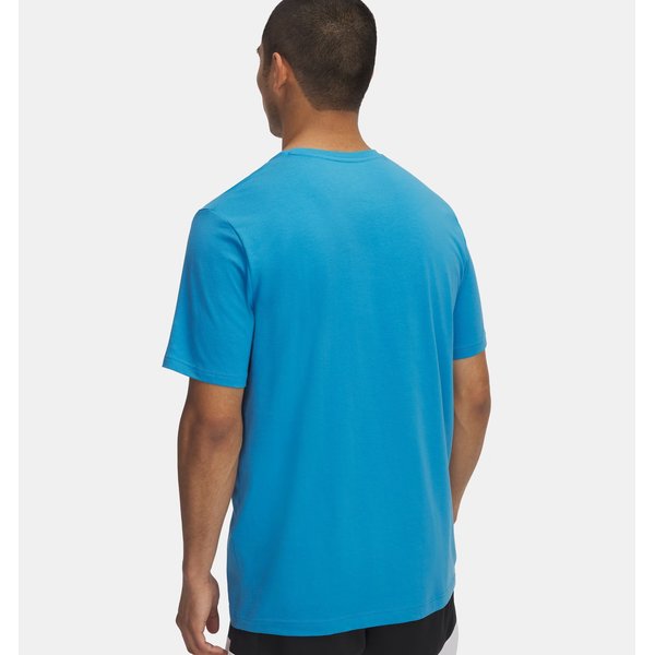 Koszulka męska Hoops Net Under Armour - Ether Blue/White