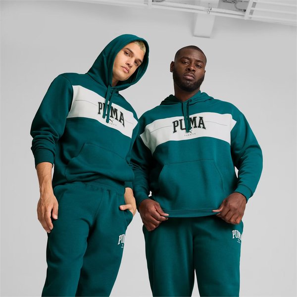 Bluza męska Squad Hoodie FL Puma - Cold Green