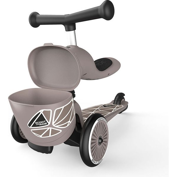 Jeździk, hulajnoga Highwaykick 1 z zamykanym schowkiem Scoot and Ride - wzór 4