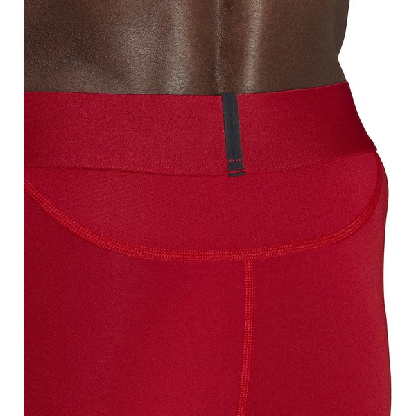 Spodenki męskie Techfit Aeroready Adidas - czerwony