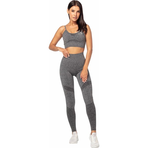 Biustonosz bezszwowy damski Vibe Seamless Carpatree - szary