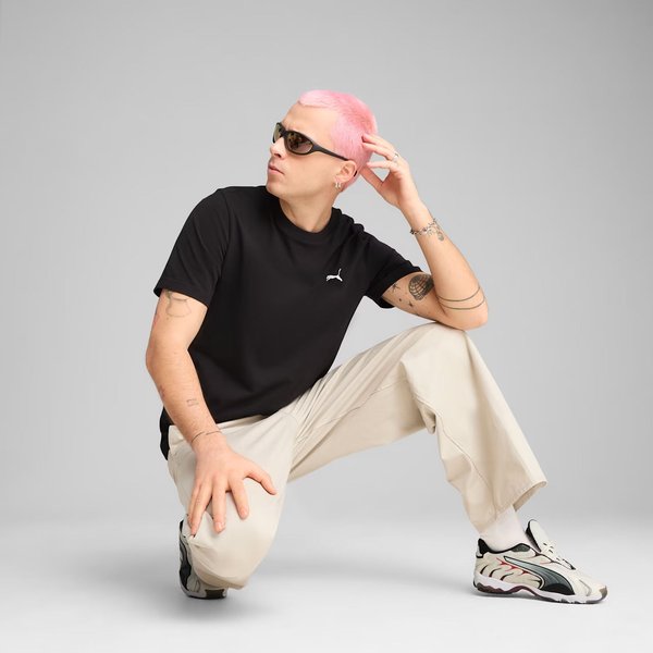 Koszulka męska Wardrobe Ess Tee Puma - white