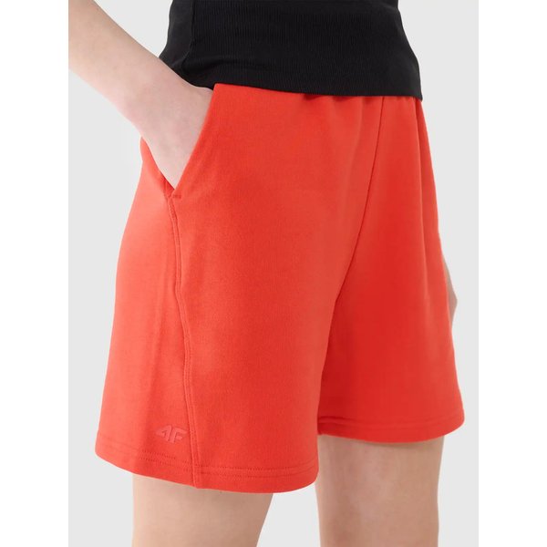 Spodenki damskie TSHOF529 4F - czerwony