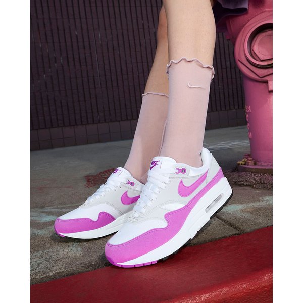 Buty Air Max 1 '87 Wm's Nike - Neutral Grey/Fuchsia Dream-White-Black