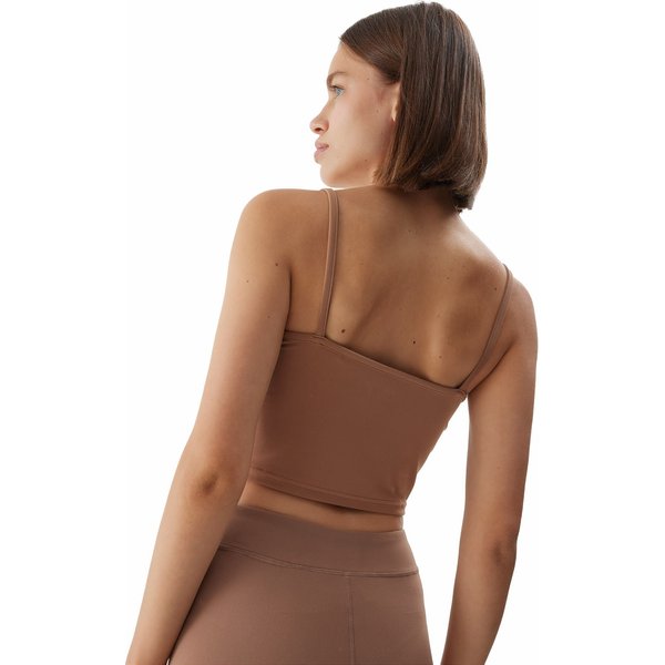 Top damski 4FAW23TTSHF0905 4F - brąz