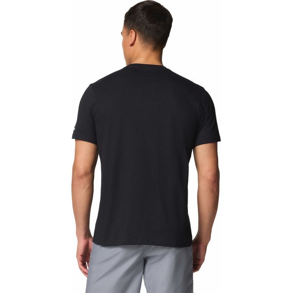 Koszulka męska Path Lake Graphic Tee Columbia - Black/Brush With Nature