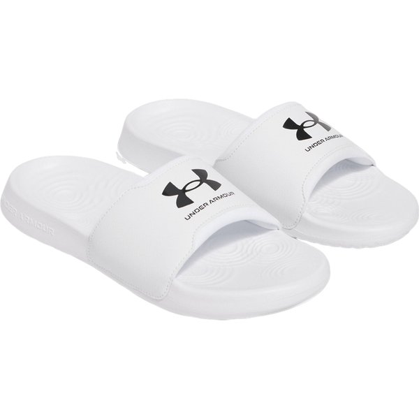 Klapki Ignite Select Under Armour - White/Black