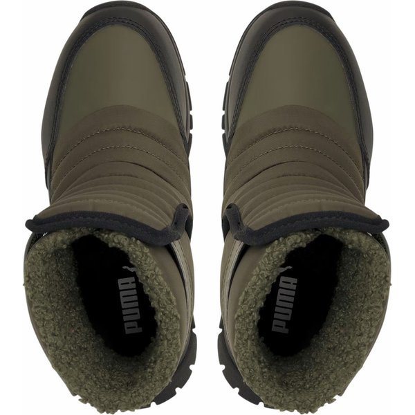 Buty, śniegowce Nieve Boot WTR AC PS Jr Puma - zielone
