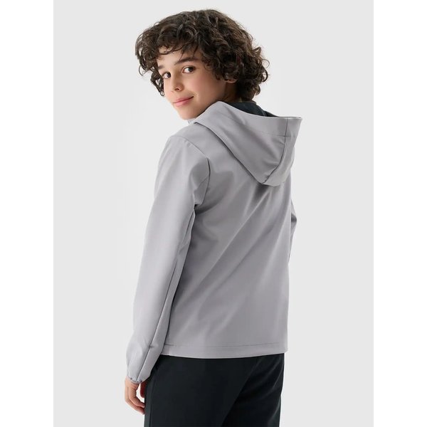 Softshell chłopięcy TSOFM306 4F - szary