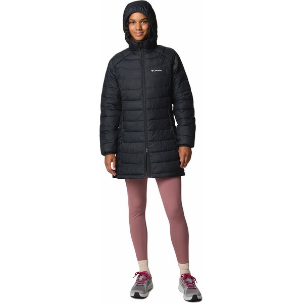 Płaszcz puchowy damski Powder Lite II Mid Columbia - Black