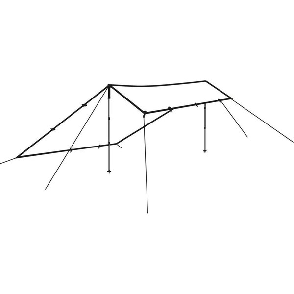 Płachta kempingowa, tarp Trail 300x300cm Robens