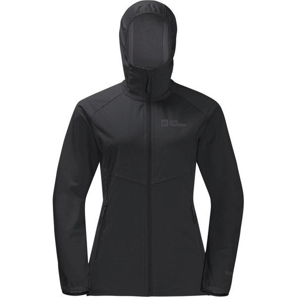 Softshell damski Go Hike Jack Wolfskin - black
