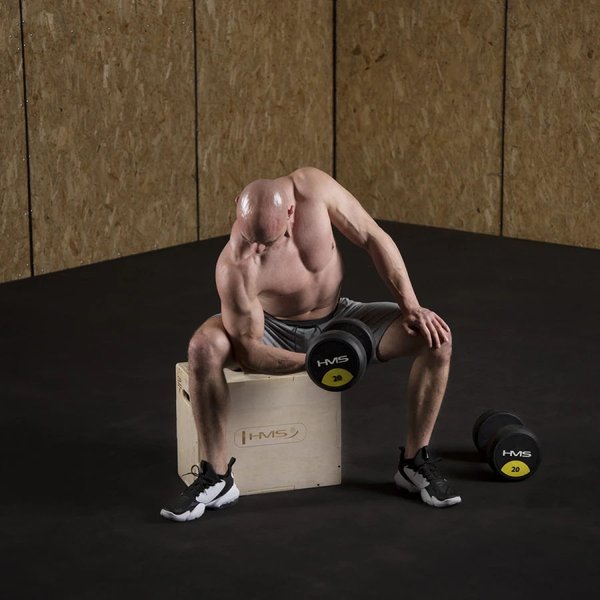 Skrzynia plyometryczna drewniana, crossfit DSCO4 HMS