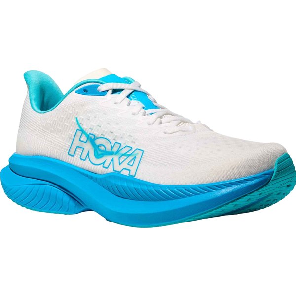 Buty do biegania Mach 6 HOKA - white/skyward blue