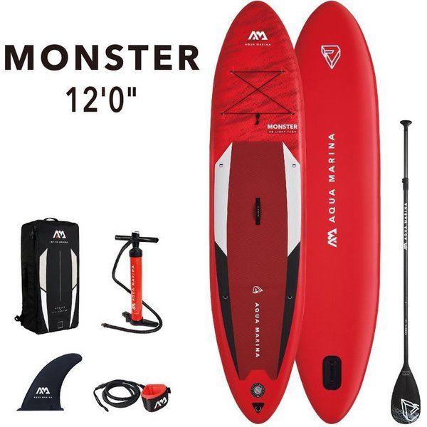 Deska pompowana SUP Monster 12’0? z akcesoriami Aqua Marina