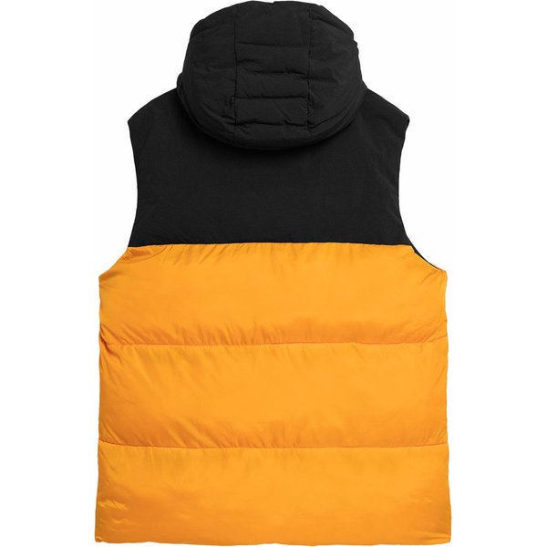 Kamizelka męska 4FAW23TVESM064 4F - pomarańcz
