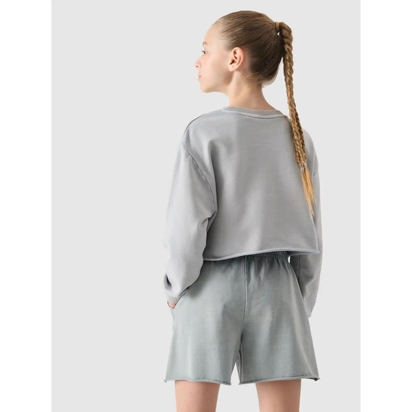 Bluza dziewczęca TSWSF1504 4F - szary