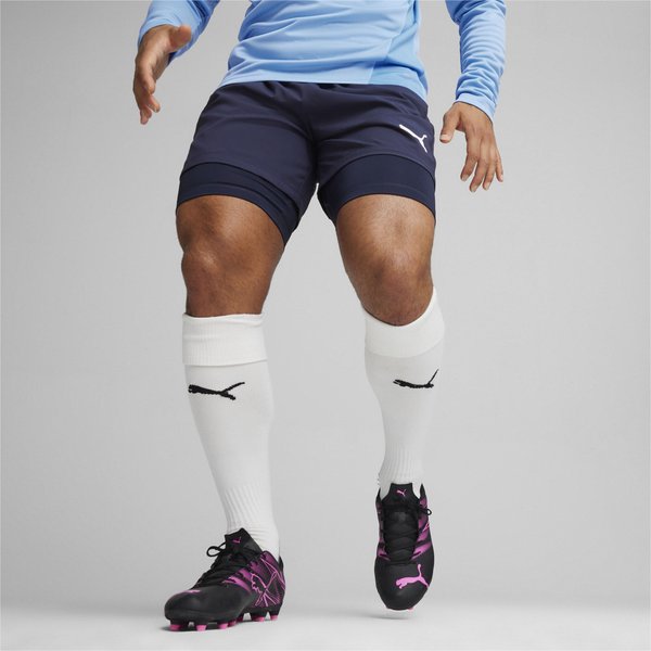 Spodenki męskie Teamgoal 2w1 Puma - Navy-White