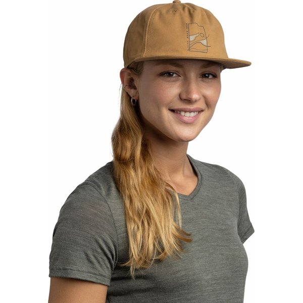 Czapka z daszkiem Trucker Cap Buff - brązowa