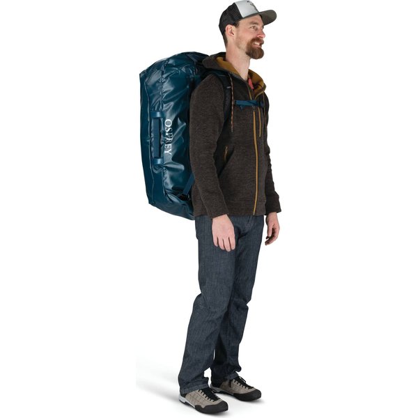 Torba z funkcją plecaka Transporter 120L Osprey - Venturi Blue