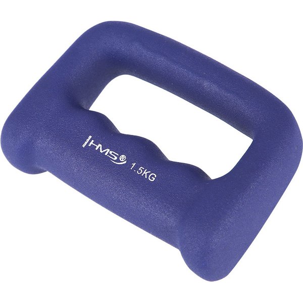 Ciężarek żeliwny, kastet pokryty neoprenem 1,5kg CK15 HMS