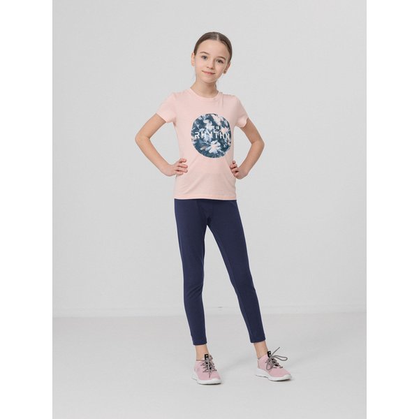 Legginsy dziewczęce HJL22 JLEG001 4F
